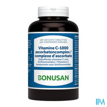 Charger l'image dans la galerie, Vitamine C-1000 Ascorbatencomplex Tabl 180 Bonusan
