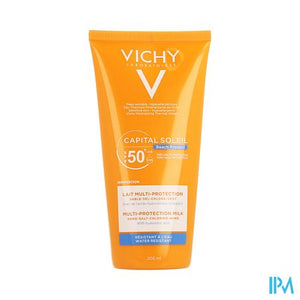 Vichy Cap. Sol. Beach Protect Zonnemelk Ip50 200ml