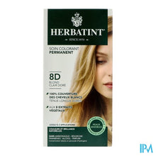 Afbeelding in Gallery-weergave laden, Herbatint Blond Licht Goudkleurig 8d 150ml
