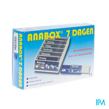 Load image into Gallery viewer, Anabox Pilbox Blauw 7 Dagen
