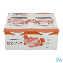 Afbeelding in Gallery-weergave laden, Resource Dessert Gourmand Aardbei 4x125g 12311130
