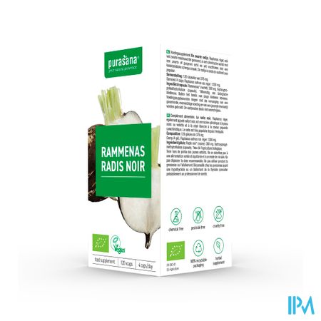 Purasana Rammenas 300mg Bio V-caps 120