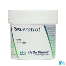 Afbeelding in Gallery-weergave laden, Resveratrol Caps 60x25mg Deba
