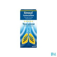 Afbeelding in Gallery-weergave laden, Siroxyl Carbocisteine 250mg/5ml Siroop 250ml
