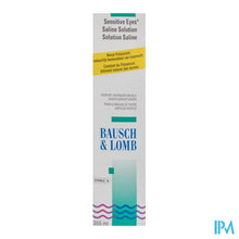 Afbeelding in Gallery-weergave laden, Bausch Lomb Sensit. Eye Saline 360ml
