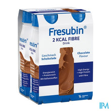 Afbeelding in Gallery-weergave laden, Fresubin 2 Kcal Fibre Drink 200ml Chocolat/chocolade
