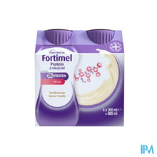 Afbeelding in Gallery-weergave laden, Fortimel Protein 2.4kcal Vanille 4x200ml
