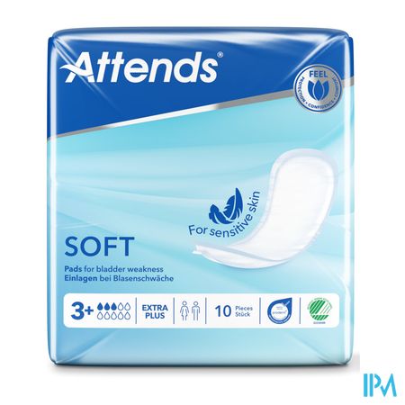 Attends Soft 3 Extra Plus Inleg Anatom. 1x10