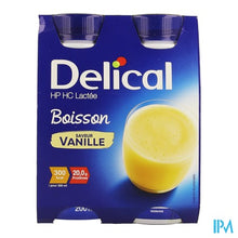 Afbeelding in Gallery-weergave laden, Delical Melkdrank Hp-hc Vanille 4x200ml Cfr4278628
