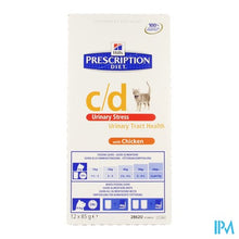 Afbeelding in Gallery-weergave laden, Hills Prescrip.diet Feline Cd Urin.reduc.cal12x85g
