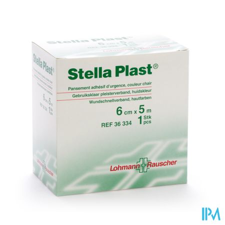 Stellaplast Pleister Adh 6cmx5m 36334