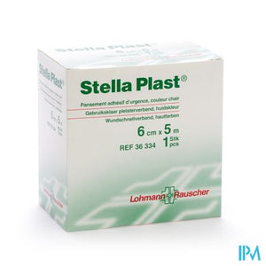 Stellaplast Pleister Adh 6cmx5m 36334