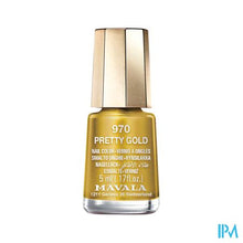 Afbeelding in Gallery-weergave laden, Mavala Vao Mini Color 970 Pretty Gold 5ml
