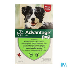 Afbeelding in Gallery-weergave laden, Advantage 250 Honden 10<25kg 4x2,5ml
