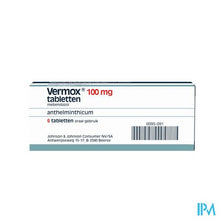 Charger l'image dans la galerie, Vermox Tabl 6x100mg
