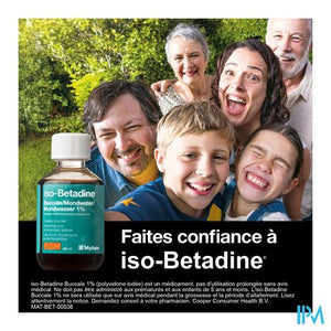 Iso Betadine 1% Nf Mondwater 200ml Ready To Use