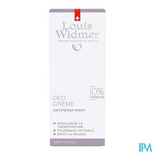 Afbeelding in Gallery-weergave laden, Widmer Deo Creme N/parf 40ml
