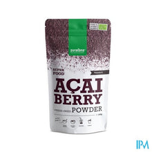 Afbeelding in Gallery-weergave laden, Purasana Vegan Acaibes Pdr 100g Be-bio-02
