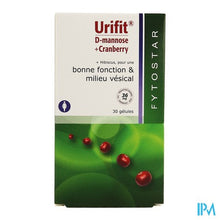 Charger l'image dans la galerie, Fytostar Urifit D-mannose + Cranberry Caps 30
