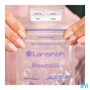Lansinoh Bewaarzakjes Moedermelk 50 40056
