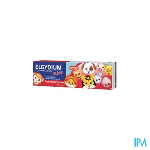 Elgydium Tandpasta Kids Emoji Frisse Aardbei 50ml