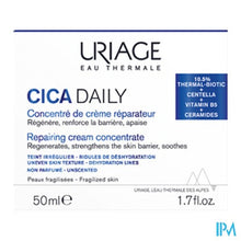 Charger l'image dans la galerie, Uriage Bariederm Cica Daily Conc. Cr Rep 50ml
