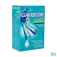Gaviscon Advance Orale Susp. Munt Ud Zakje 20x10ml