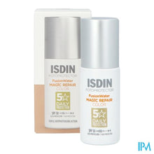 Load image into Gallery viewer, Isdin Fotoprotector Fus.water Magic Rep.color 50ml
