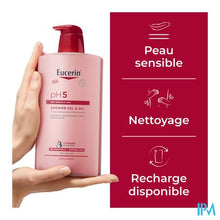 Afbeelding in Gallery-weergave laden, Eucerin Ph5 Douchegel Olie 1l
