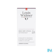 Afbeelding in Gallery-weergave laden, Widmer Deo Dry Stick Antiperspirant Zonder Parfum 50ml
