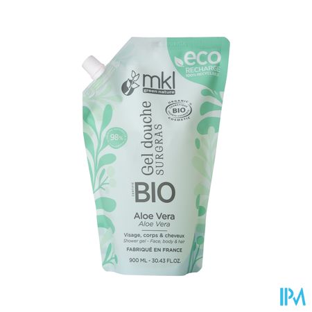 Mkl Douchegel Bio Aloe Vera Navulling 900ml