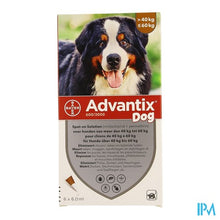 Afbeelding in Gallery-weergave laden, Advantix Dog Spot-on Opl Hond 40-60kg Pipet 6x6ml
