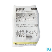 Load image into Gallery viewer, Gripper Naald 20g 19mm Y-site 1
