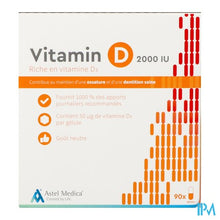 Afbeelding in Gallery-weergave laden, Astel Vitamin D 2000iu Caps 90
