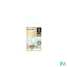 Charger l'image dans la galerie, Suavinex Gold Soother Silicone Reversibl.0-6m Blue
