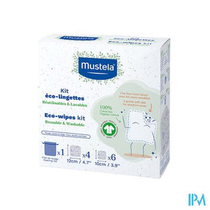 Mustela Ch Mijn 1ste Kit Eco Doekjes 10