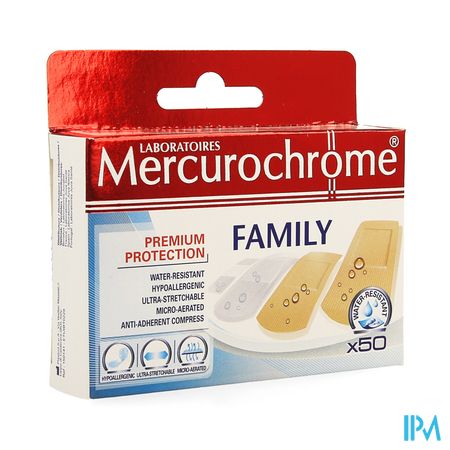 Mercurochrome Pleister Family 50