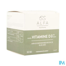 Afbeelding in Gallery-weergave laden, ALFA Vitamine D3 2000iu Softgels 90
