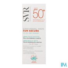 Afbeelding in Gallery-weergave laden, Svr Sun Secure Gekleur.miner.norm.huid Spf50+ 60ml
