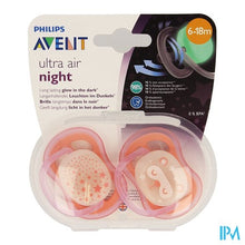 Charger l'image dans la galerie, Philips Avent Fopspeen +6m Air Night Girls
