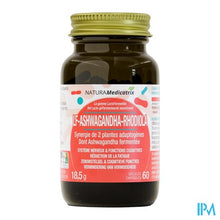 Afbeelding in Gallery-weergave laden, Lacto Fermentee Ashwaganda Rhodiola Caps 60
