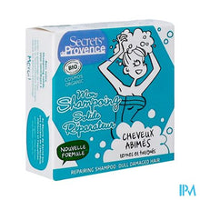 Load image into Gallery viewer, Secret De Provence Shampoo Beschadigd Haar Bio 85g
