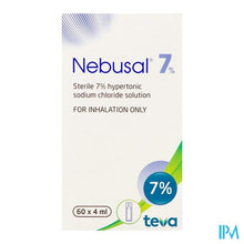 Charger l'image dans la galerie, Nebusal 7% Nacl Amp 60x4ml
