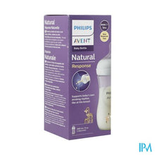Load image into Gallery viewer, Philips Avent Natural 3.0 Zuigfles Giraf 260ml
