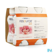 Afbeelding in Gallery-weergave laden, Resource 2.0 Aardbei 4x200ml 12100544
