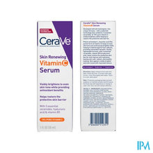 Charger l'image dans la galerie, Cerave Skin Renewing Vitamine C Serum 30ml

