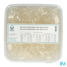 Load image into Gallery viewer, Gelulen Transparant N00 1000 Pch
