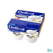 Load image into Gallery viewer, Delical Le Brasse Vanille 4x200g
