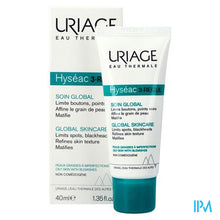 Load image into Gallery viewer, Uriage Hyseac 3-regul Globale Verzorging Cr 40ml
