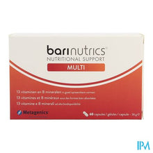 Load image into Gallery viewer, Barinutrics Multi Caps 60 25425 Metagenics
